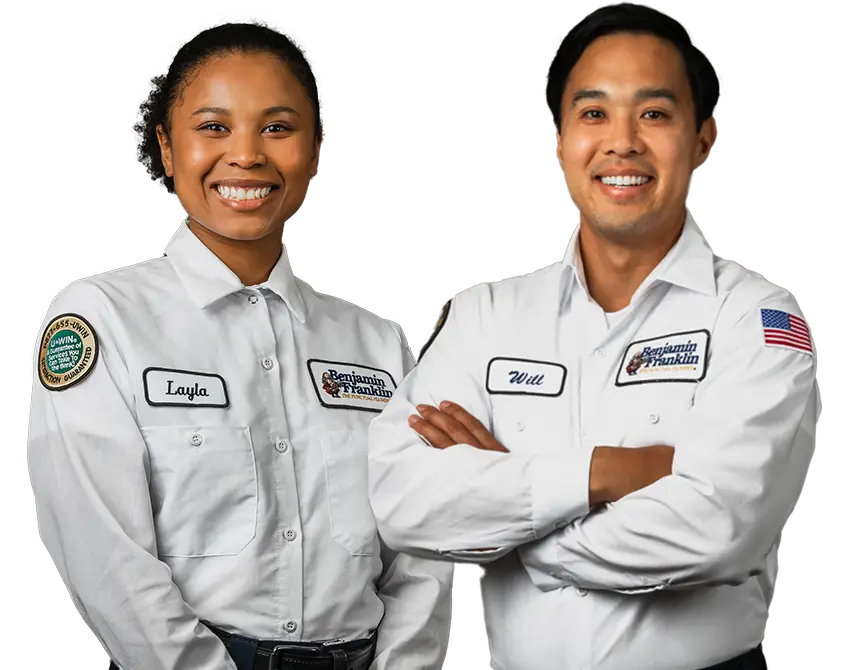 Layla and Will from Benjamin Franklin Plumbing in Daytona Beach FL